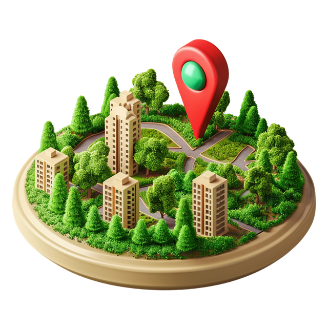 Location icon symbolizing zip code generator