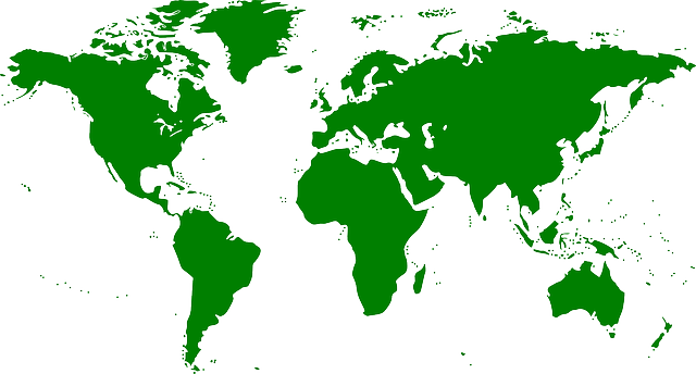 Globe icon indicating random country selection tool